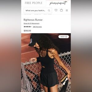 Free People Movement Righteous Runsie